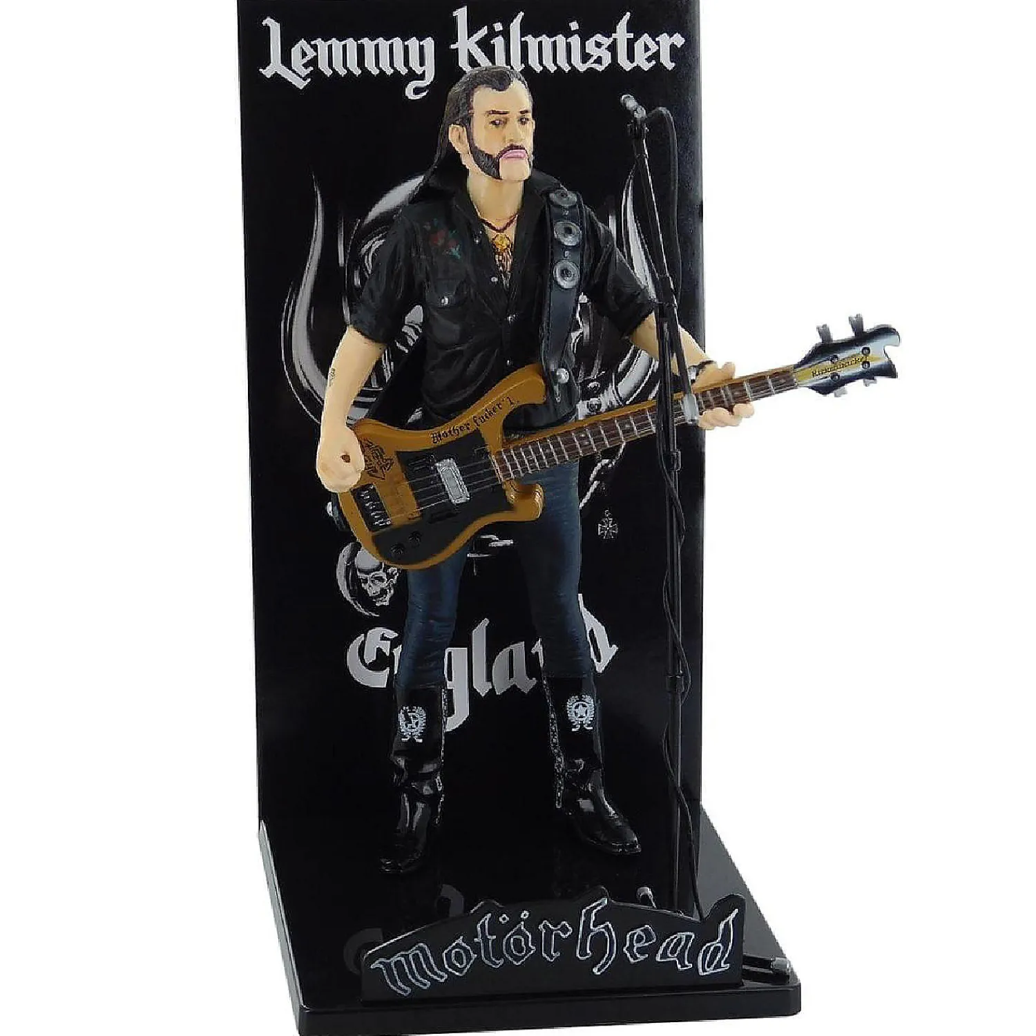 motorhead_lemmy_kilmister_0-1.webp Oriental Trading Character Toys*Motorhead Lemmy Kilmister Deluxe Figure Guitar Black Pickguard