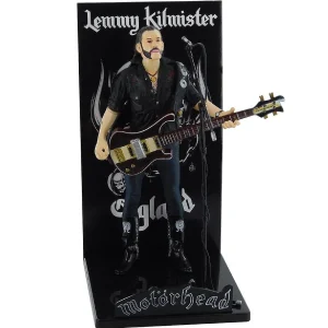 Oriental Trading Character Toys*Motorhead Lemmy Kilmister Deluxe Figure Rickenbacker Guitar Dark Wood