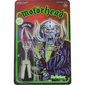 Oriental Trading Character Toys*Motorhead Warpig Glow In The Dark Heavy Metal Figure Reaction Super7