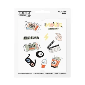 Oriental Trading Temporary Tattoos*Movies Mix Tattoo Set