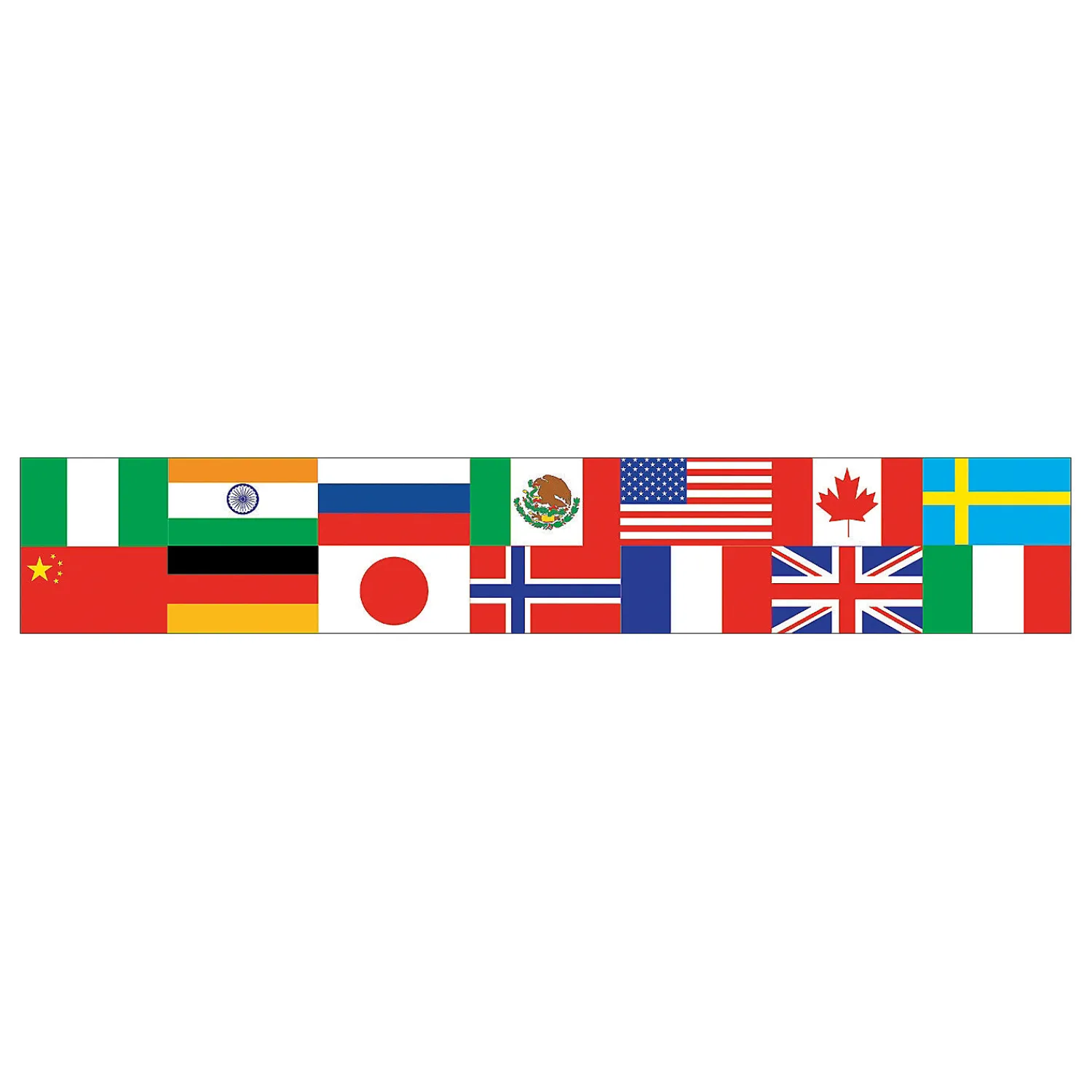 multicultural_flag_pencil_1.webp Oriental Trading Pencils*Multicultural Flag Pencils - 24 Pc.