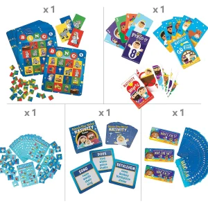 Oriental Trading Games*Nativity Classroom Or Game Night Assortment - 5 Games