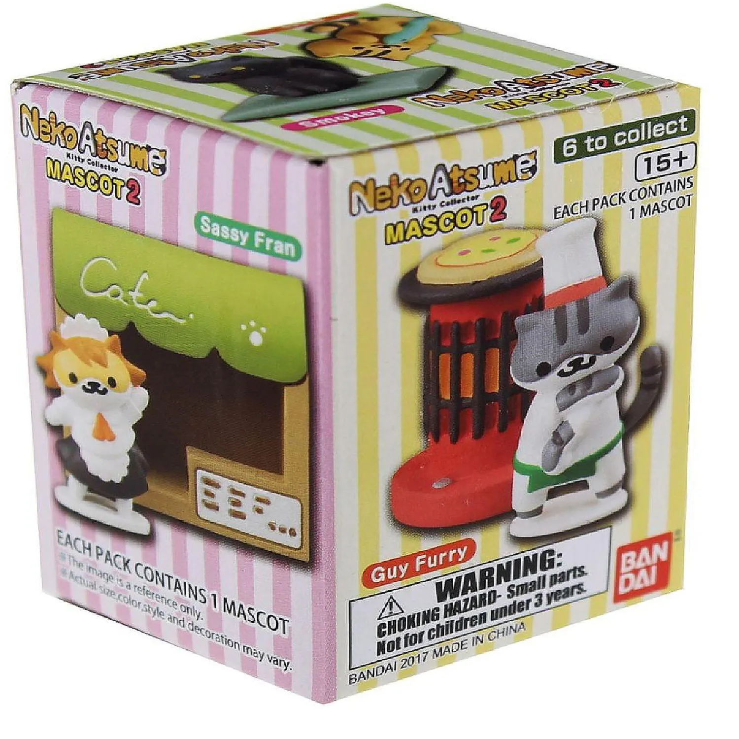neko_atsume_kitty_collect_0.webp Oriental Trading Character Toys*Neko Atsume: Kitty Collector Mascot 2 Blind Box Mini Figure