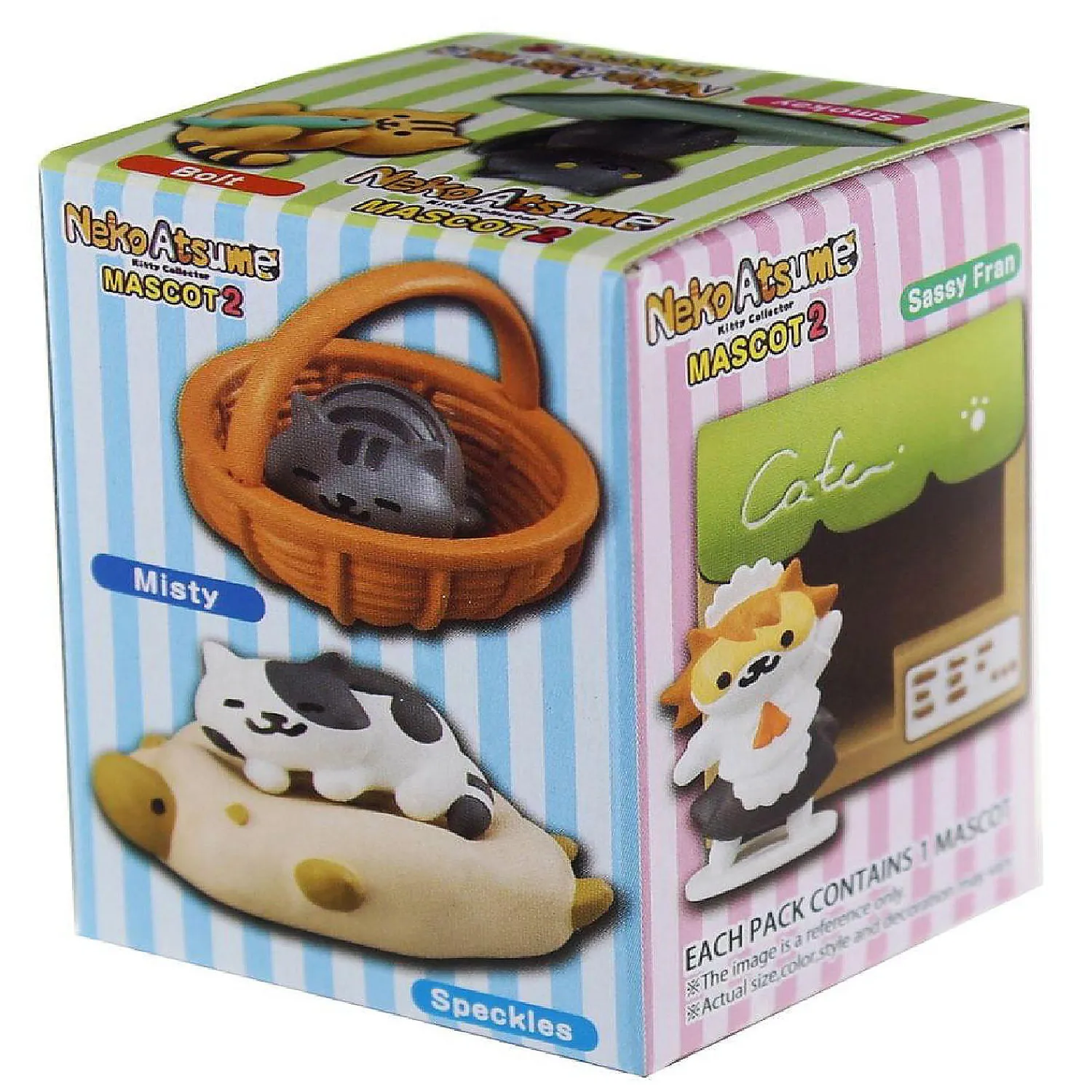 neko_atsume_kitty_collect_1.webp Oriental Trading Character Toys*Neko Atsume: Kitty Collector Mascot 2 Blind Box Mini Figure