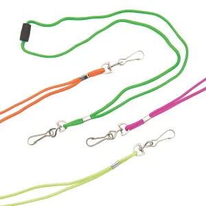 Oriental Trading Necklaces*Neon Breakaway Lanyards - 12 Pc.