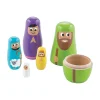 Oriental Trading Character Toys*Nesting Nativity Playset