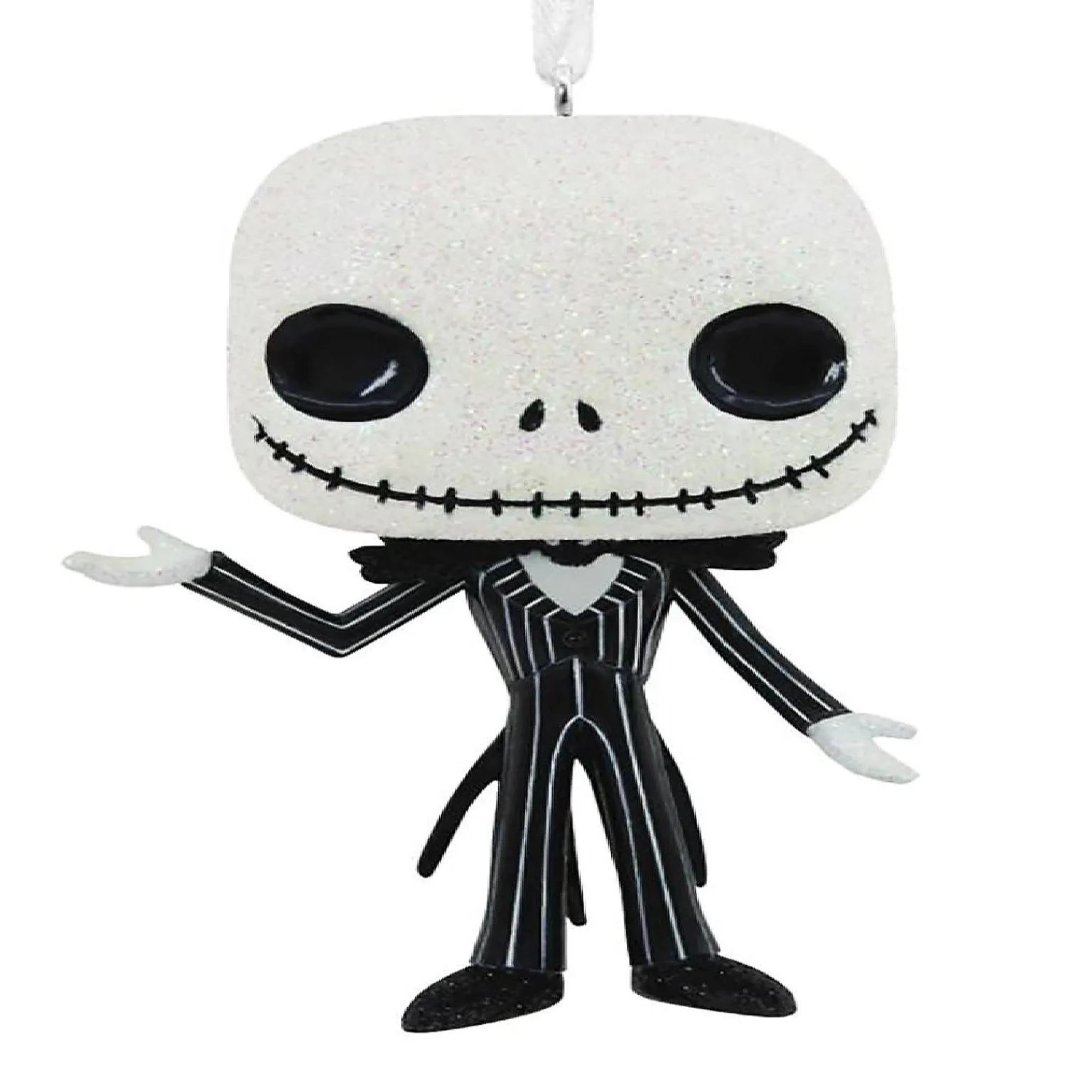 nightmare_before_christma_0-2.webp Nightmare Before Christmas Jack Skellington Glitter Holiday Ornament<Oriental Trading Best