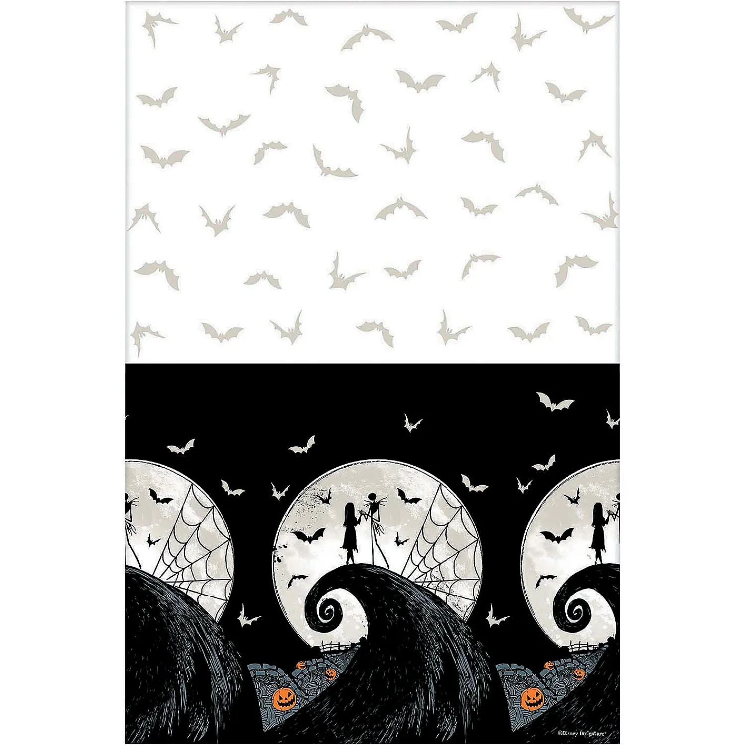 nightmare_before_christma_0.webp Nightmare Before Christmas Plastic Tablecloth<Oriental Trading Shop
