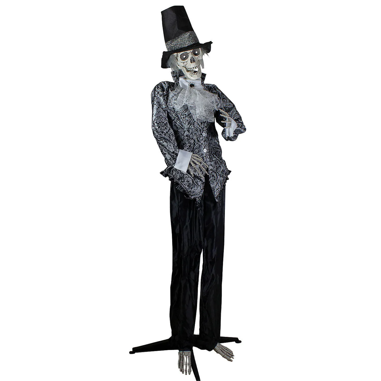 northlight__black_and_whi_2.webp Northlight 6' Black And White Lighted And Animated Groom Halloween Decoration<Oriental Trading Hot