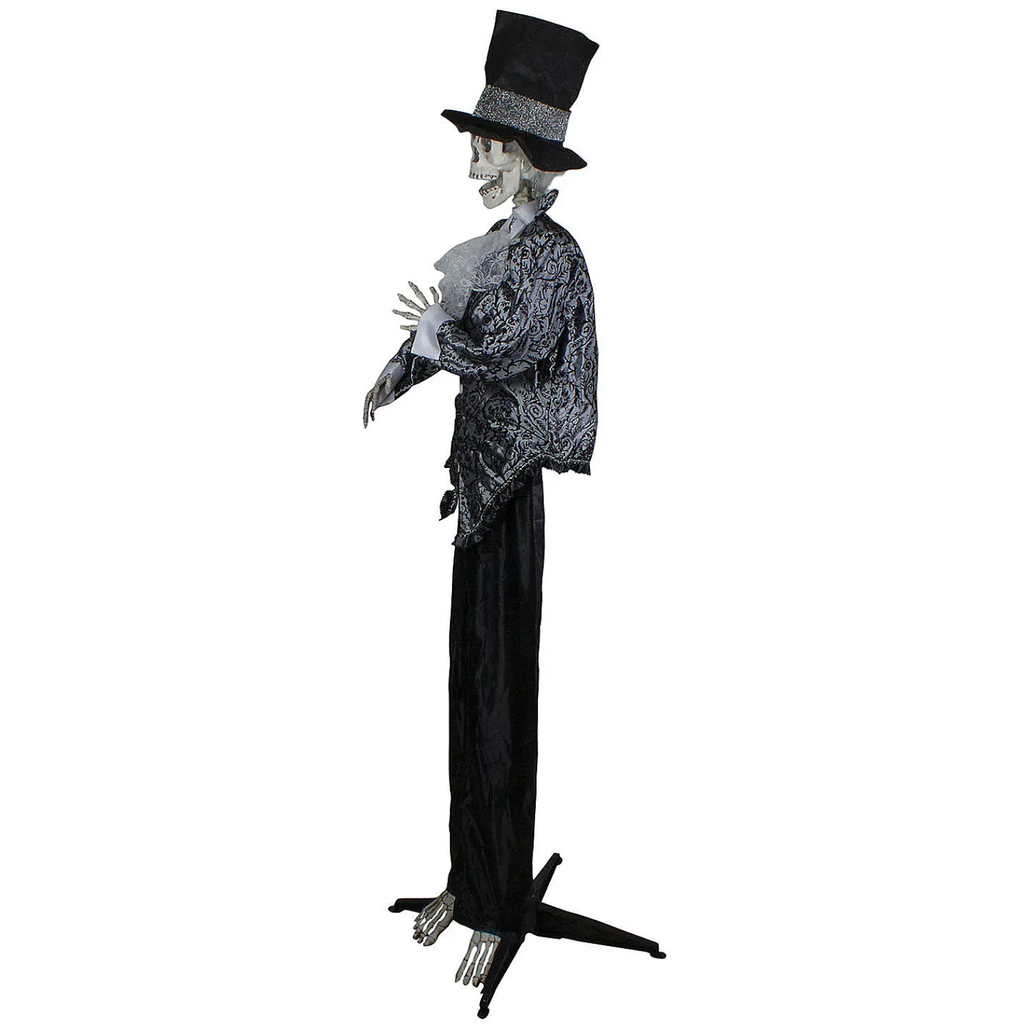 northlight__black_and_whi_3.webp Northlight 6' Black And White Lighted And Animated Groom Halloween Decoration<Oriental Trading Hot