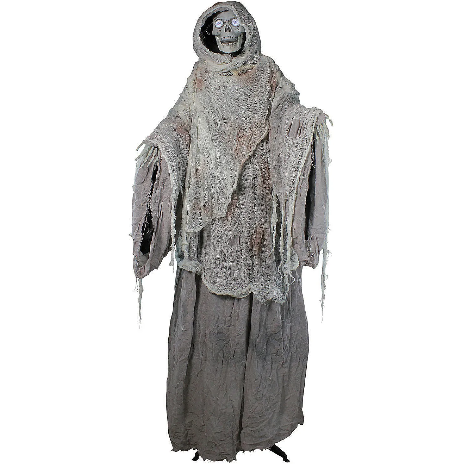 northlight__gray_and_blac_0.webp Northlight 65" Gray And Black Master Of Death Standing Animated Halloween Decor<Oriental Trading Cheap