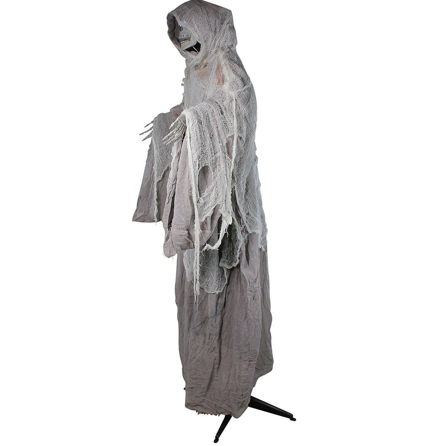 northlight__gray_and_blac_1.webp Northlight 65" Gray And Black Master Of Death Standing Animated Halloween Decor<Oriental Trading Cheap