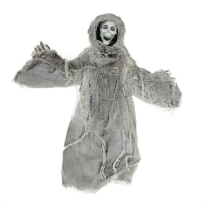 Northlight 36" Gray Touch Activated Hanging Death Reaper Halloween Decor<Oriental Trading Cheap