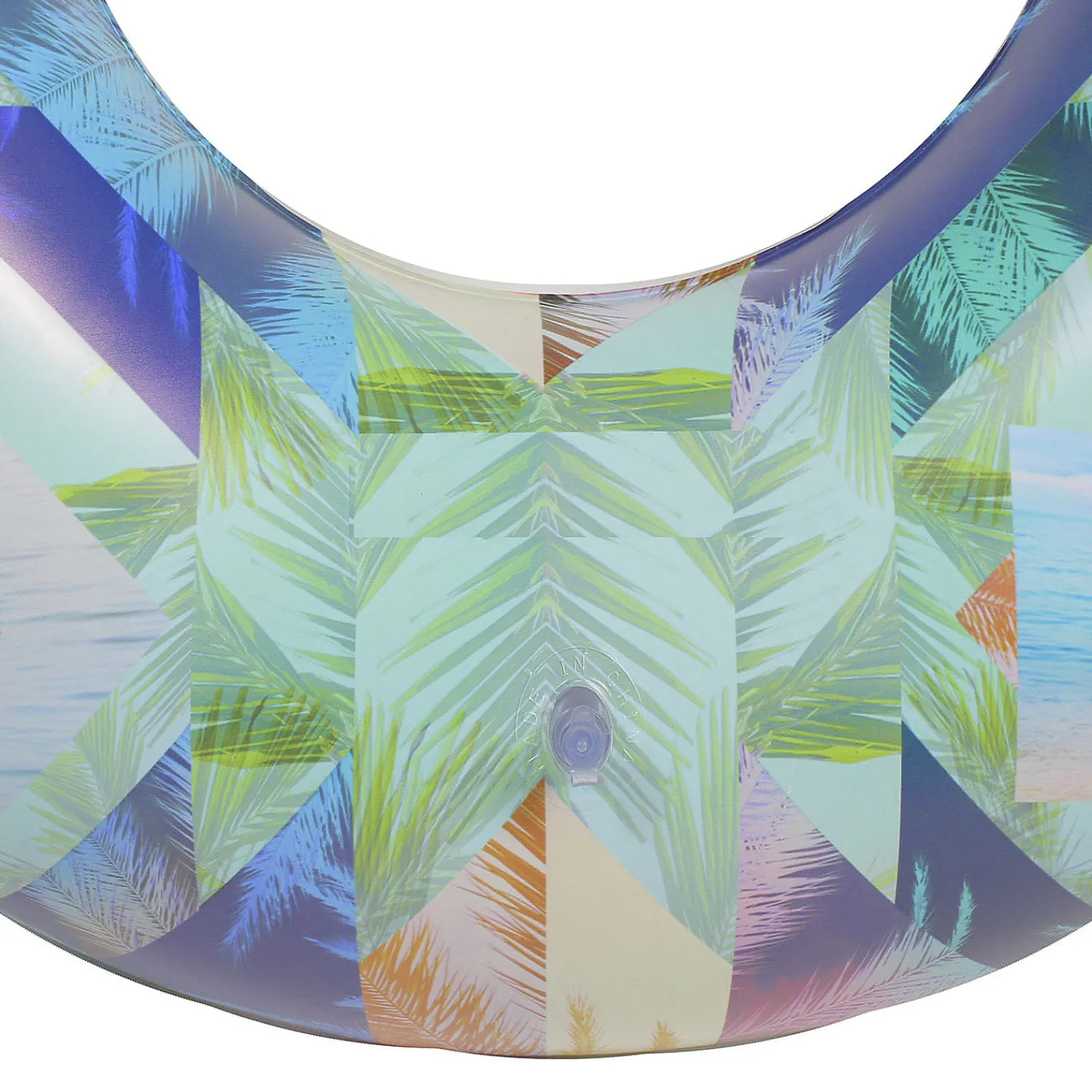 northlight__inflatable_co_3.webp Northlight 36" Inflatable Corona Palm Trees Swimming Pool Tube Ring<Oriental Trading Shop