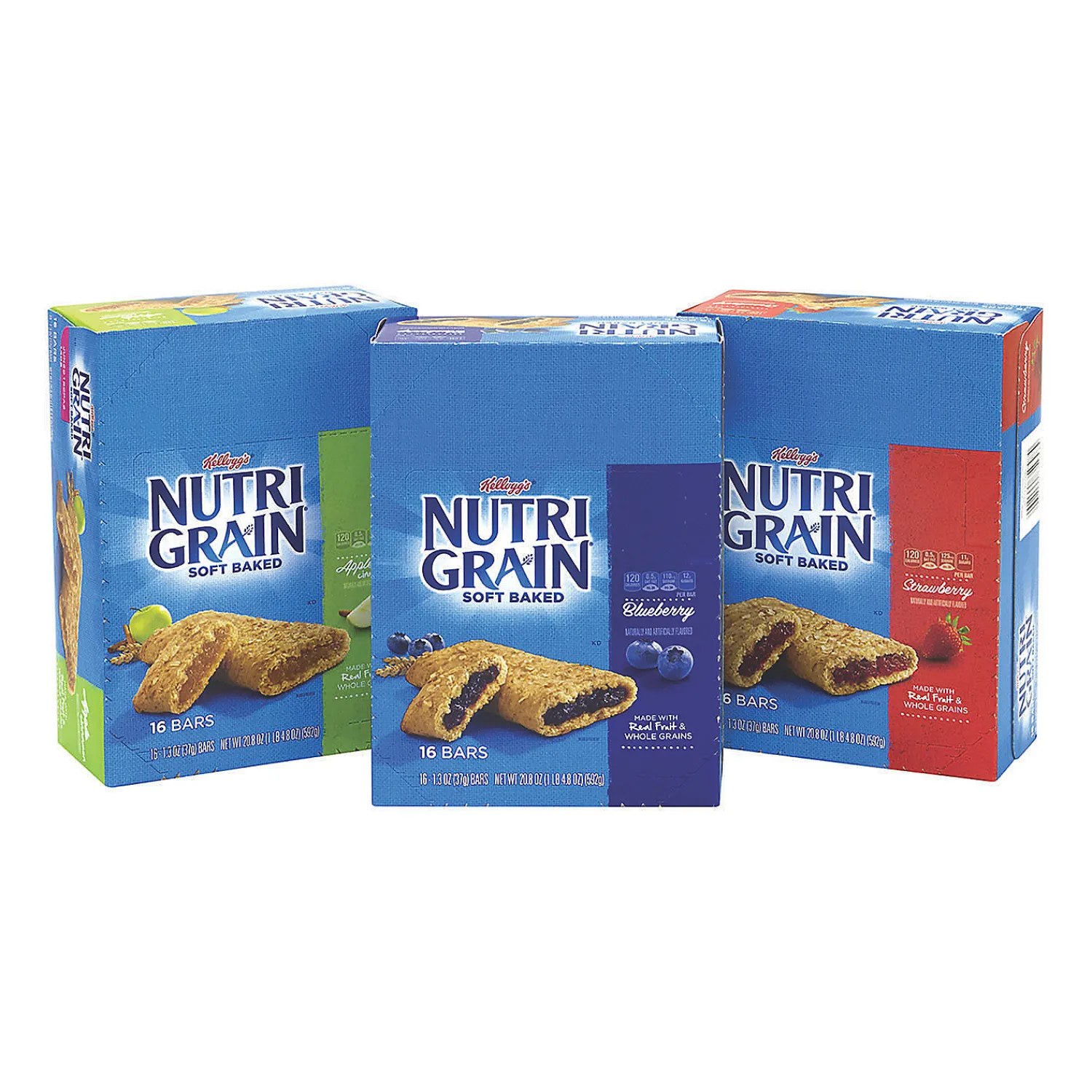 nutrigrain_soft_baked_bre_1.webp Nutri-Grain Soft Baked Breakfast Bars Variety, 1.3 Oz, 48 Count<Oriental Trading Best