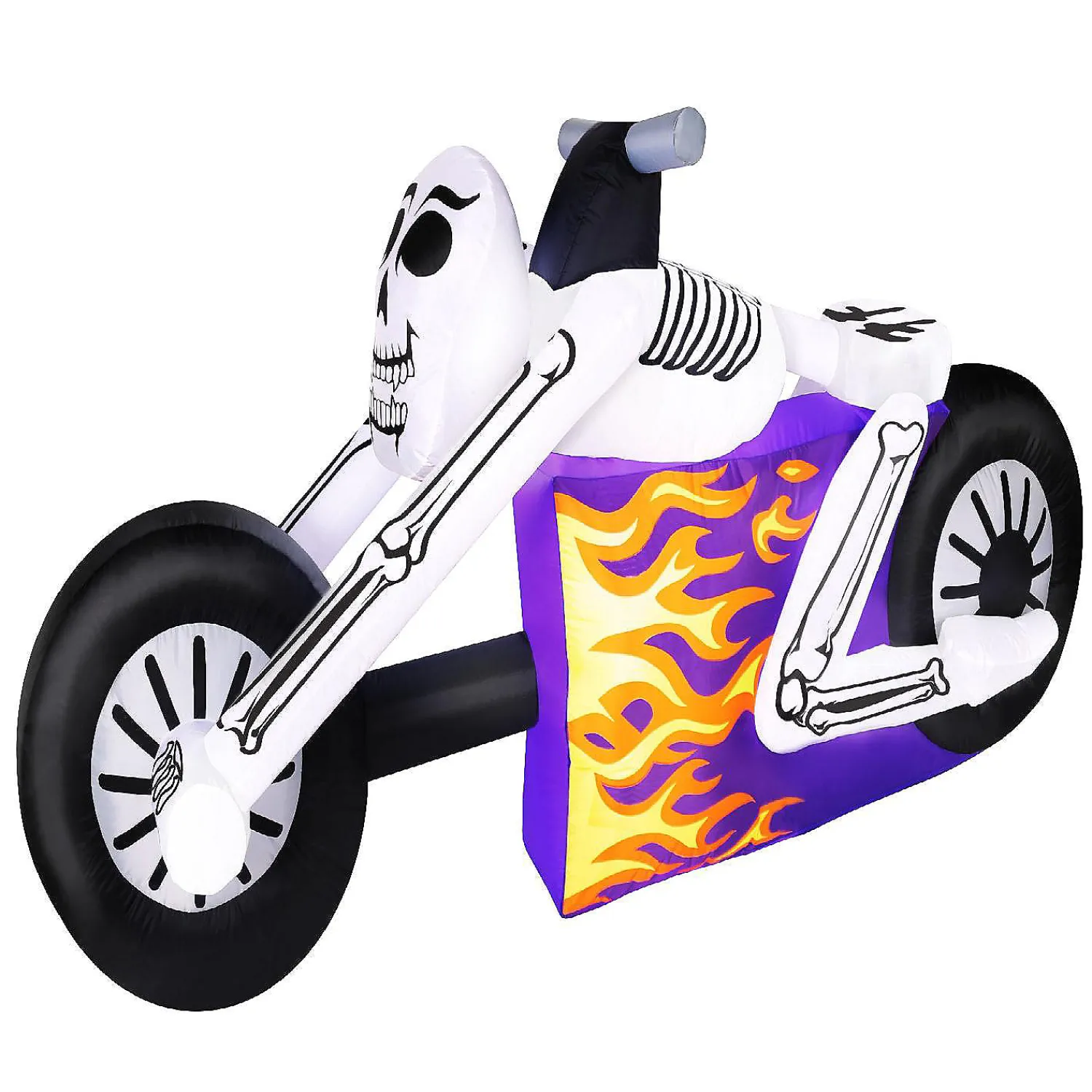 occasions__inflatable_ske_0.webp Occasions 7.5' Inflatable Skeleton Cycle , 3 Ft Tall, Multicolored<Oriental Trading Flash Sale