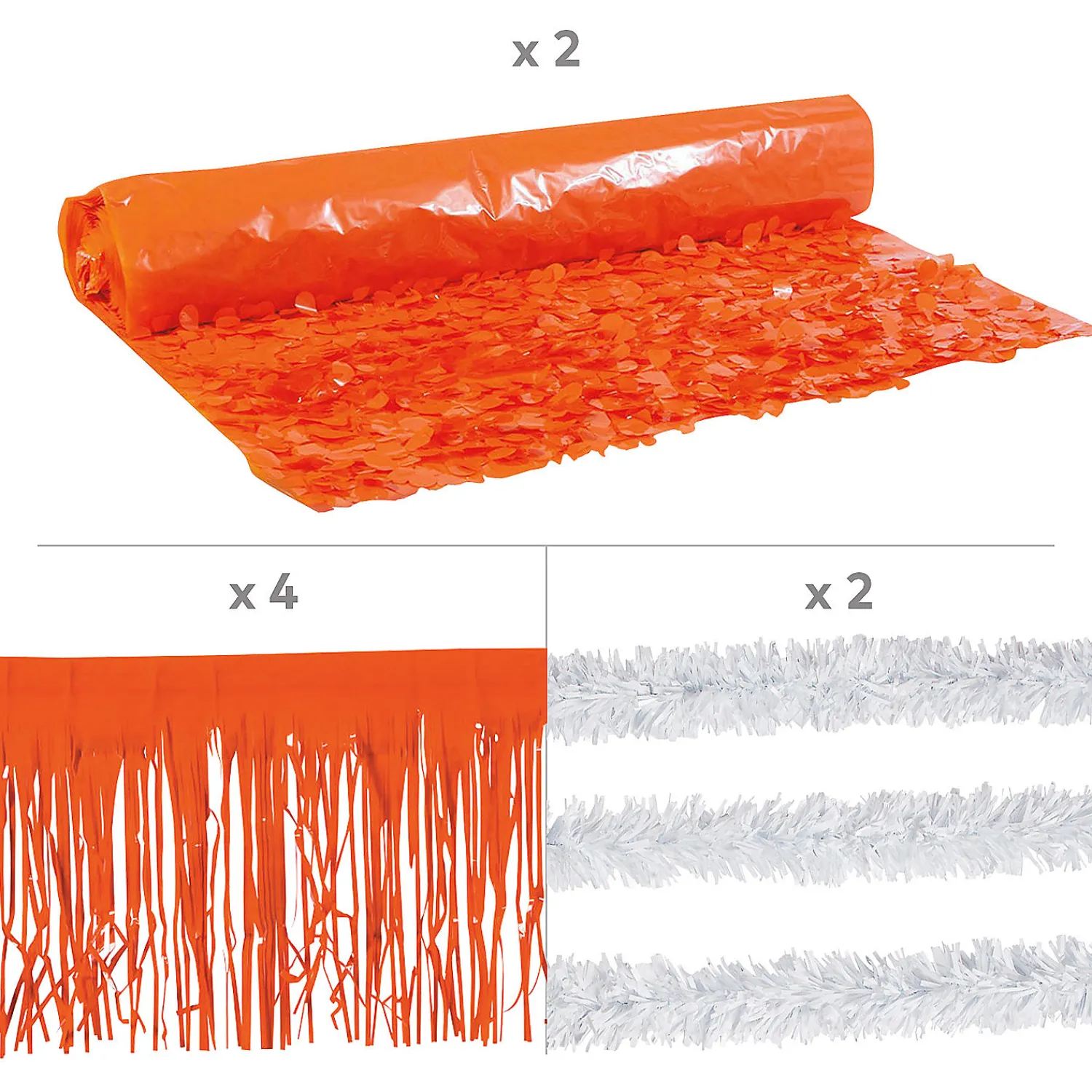 orange_graduation_parade__1.webp Orange Graduation Parade Float Decorating Kit - 8 Pc.<Oriental Trading Flash Sale