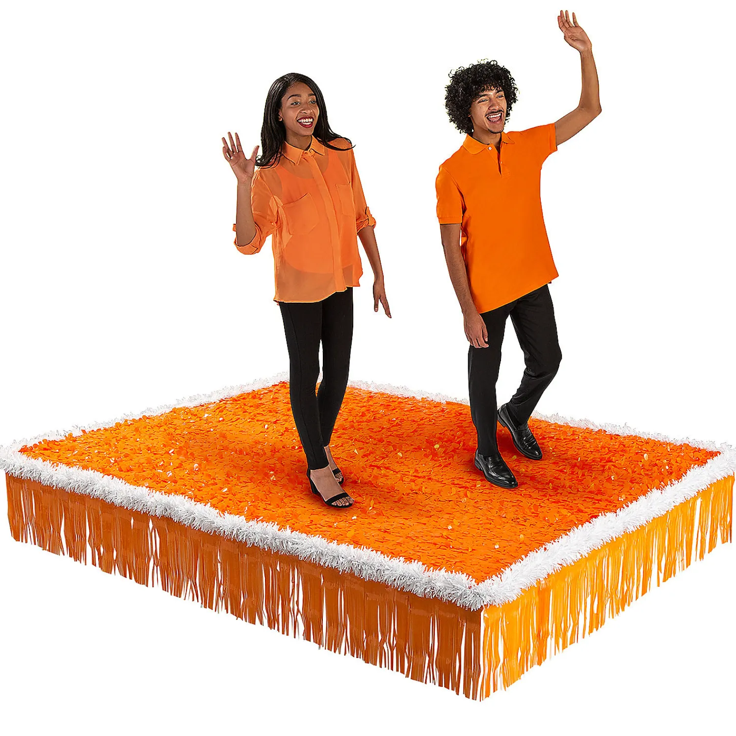 orange_graduation_parade__2.webp Orange Graduation Parade Float Decorating Kit - 8 Pc.<Oriental Trading Flash Sale