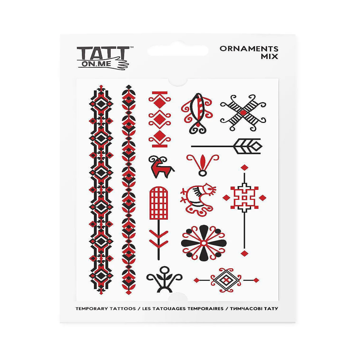 ornaments_mix_tattoo_set_1.webp Oriental Trading Temporary Tattoos*Ornaments Mix Tattoo Set