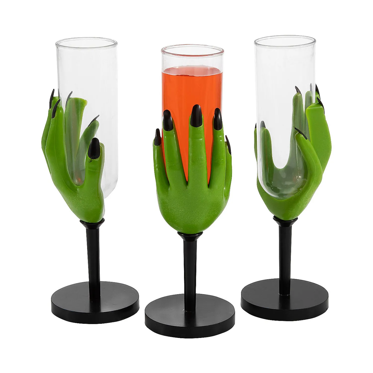 oz_witch_hand_plastic_gl_0.webp 2 Oz. Witch Hand Plastic Glasses - 12 Ct.<Oriental Trading Discount