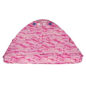 Oriental Trading Pretend Play*Pacific Play Tents Pink Camo Bed Tent - Twin Size