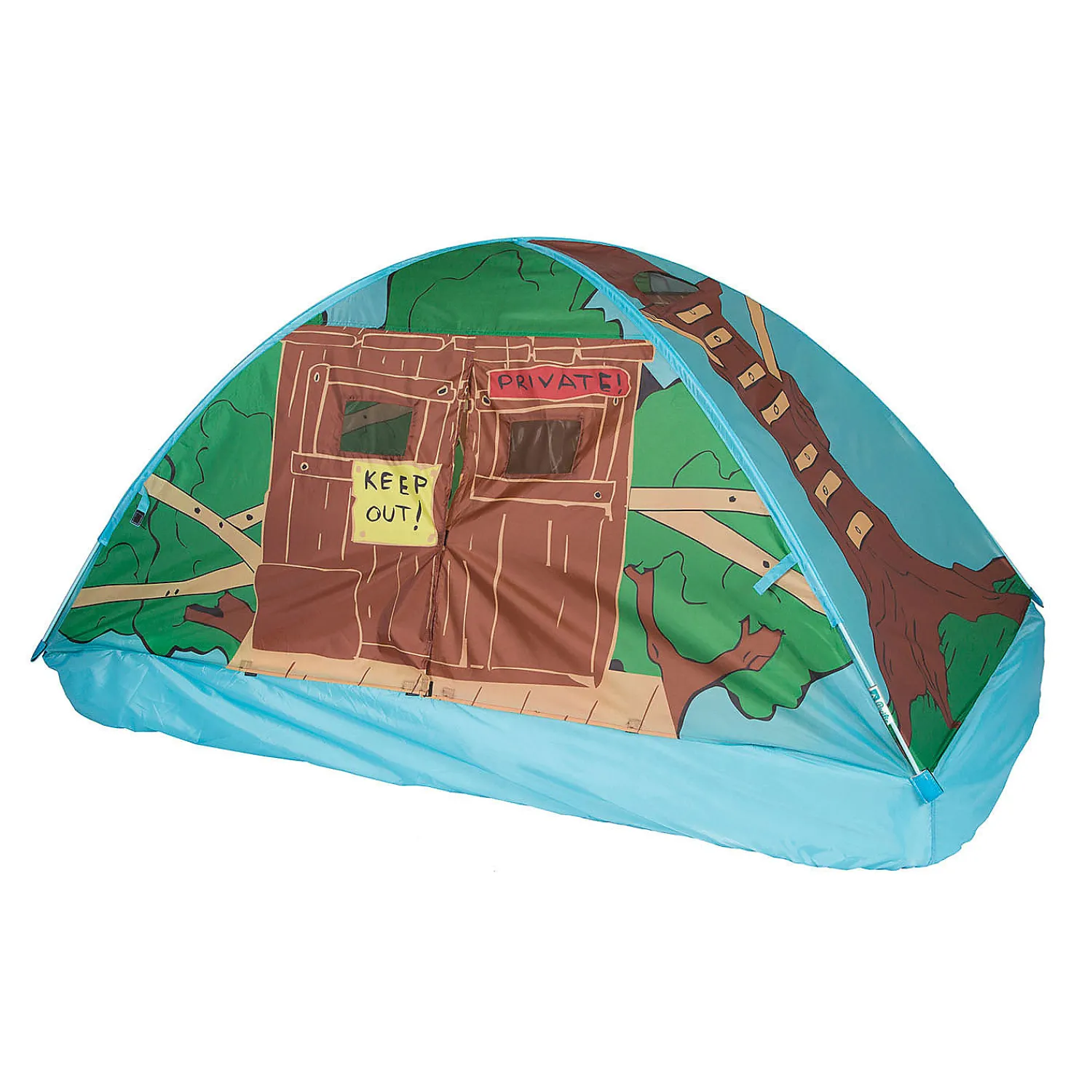pacific_play_tents_tree_h_0.webp Oriental Trading Pretend Play*Pacific Play Tents Tree House Bed Tent - Full Size
