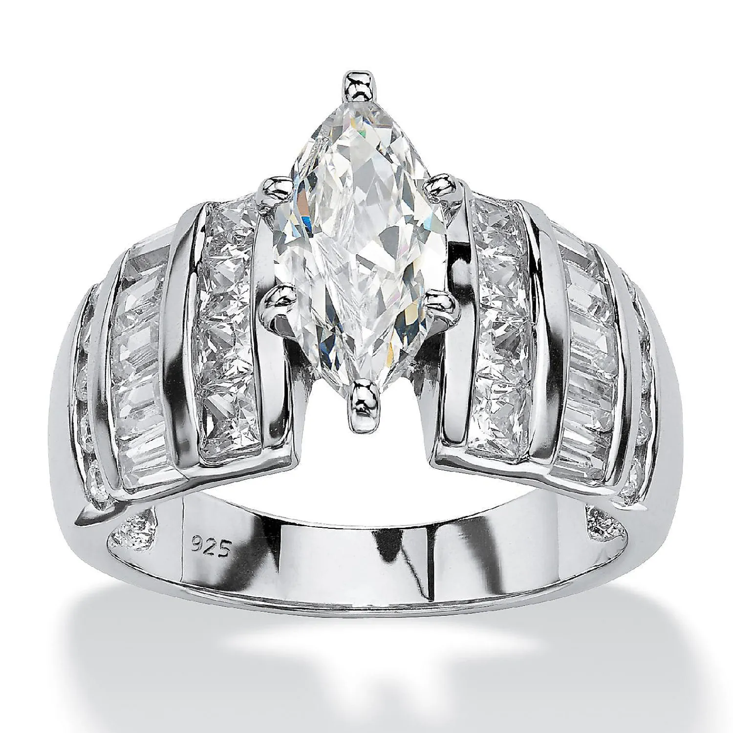 palmbeach_jewelry_platinu_0-6.webp Oriental Trading Rings*Palmbeach Jewelry Platinum-Plated Sterling Silver Marquise Cut Cubic Zirconia Channel Set Engagement Ring Sizes 7-12
