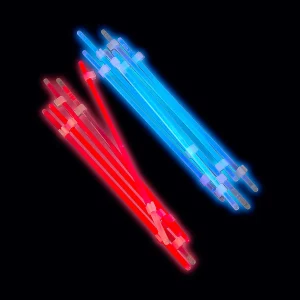 Oriental Trading Glow Sticks*Patriotic Bicycle Spoke Glow Sticks - 24 Pc.