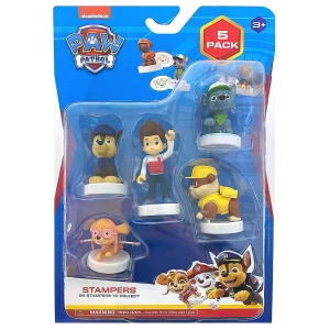 Oriental Trading Character Toys*Paw Patrol Characters Stampers 5Pk Birthday Cake Toppers Party Favor Figure Pmi International