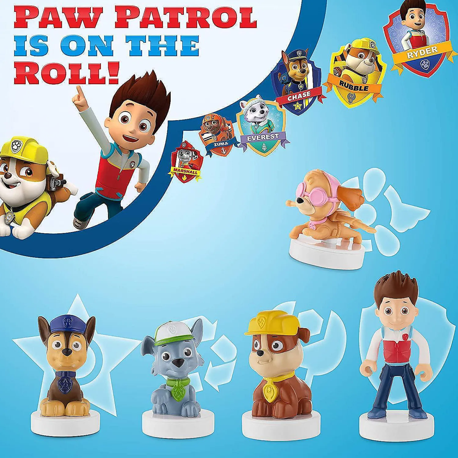 paw_patrol_characters_sta_3.webp Oriental Trading Character Toys*Paw Patrol Characters Stampers 5Pk Birthday Cake Toppers Party Favor Figure Pmi International