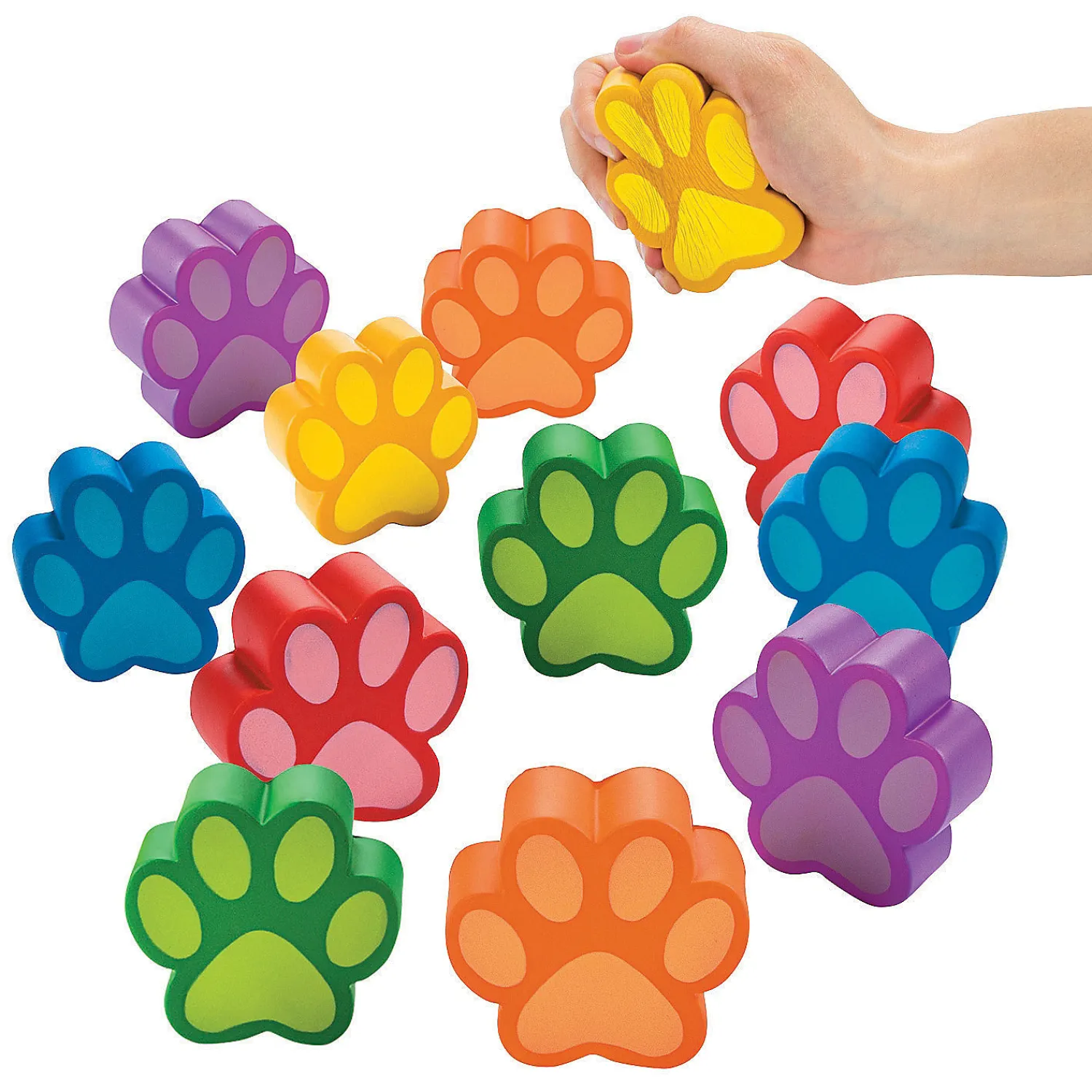 paw_print_stress_toys___p_0.webp Oriental Trading Stress Balls & Toys*Paw Print Stress Toys - 12 Pc.