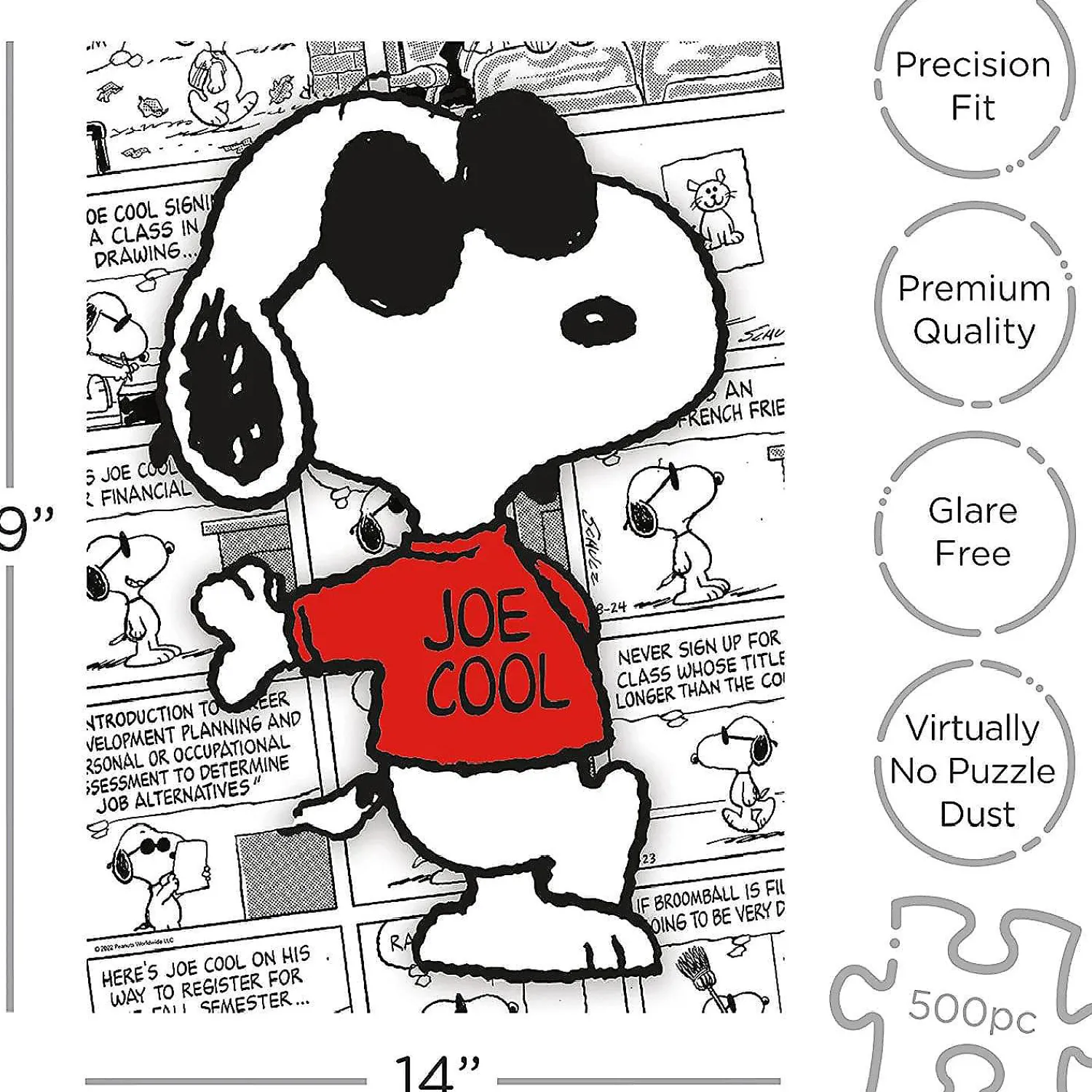 peanuts_joe_cool__piece_j_1.webp Oriental Trading Puzzles*Peanuts Joe Cool 500 Piece Jigsaw Puzzle
