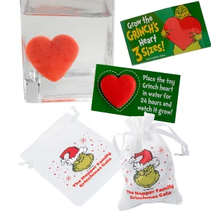 Oriental Trading Character Toys*Personalized Dr. Seuss™ The Grinch Favor Bag & Heart Handout Kit For 48