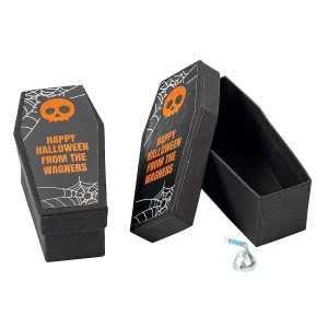 Personalized Mini Coffin Box With Lid Kit - 12 Pc.<Oriental Trading Clearance