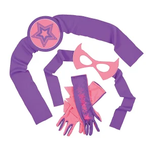 Oriental Trading Pretend Play*Pink & Purple Superhero Accessories - 4 Pc.