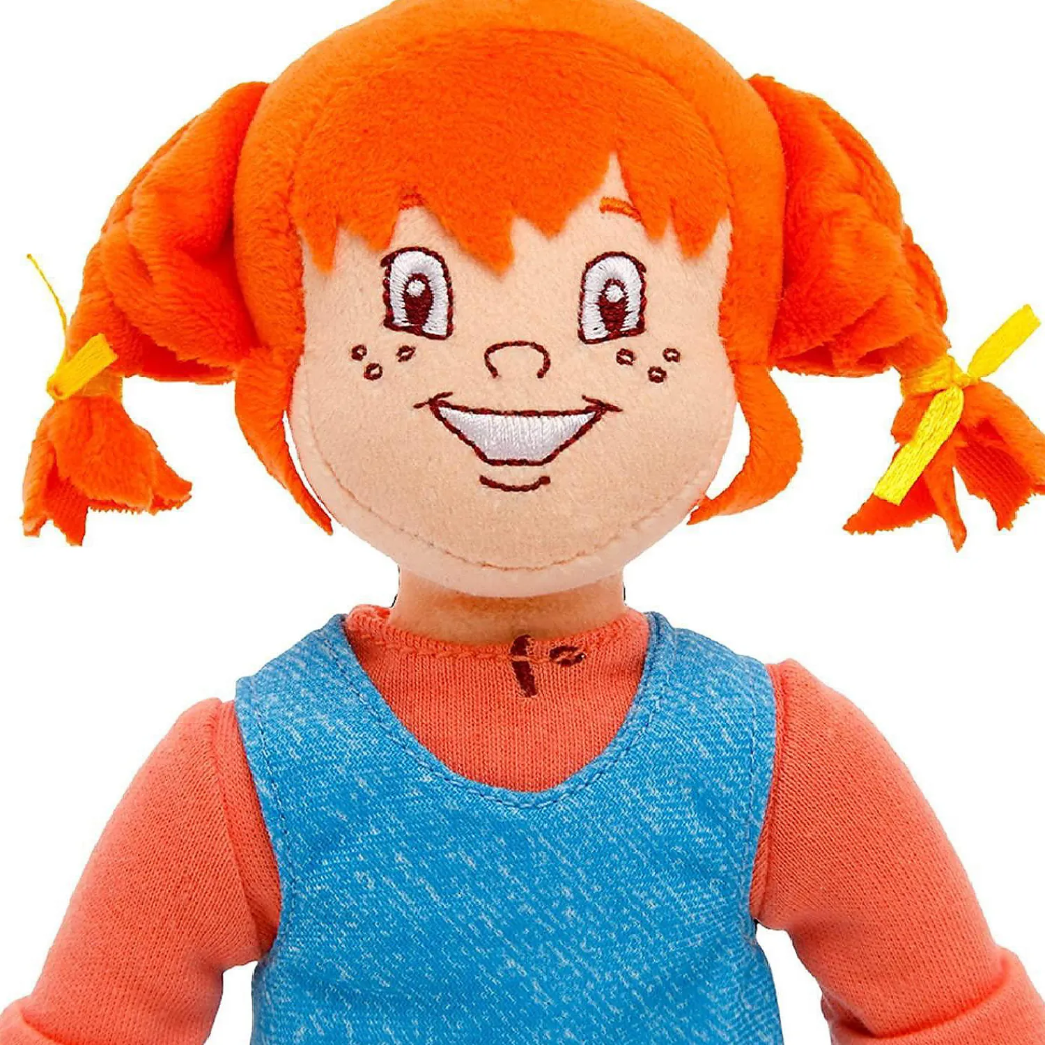 pippy_longstocking_plush__3.webp Oriental Trading Character Toys*Pippy Longstocking Plush Doll 12" Classic Swedish Kids Book Tv Character Mighty Mojo