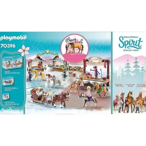 Oriental Trading Play Sets*Playmobil Spirit Riding Free Christmas Concert Dreamworks Horses Xmas Holiday Figures