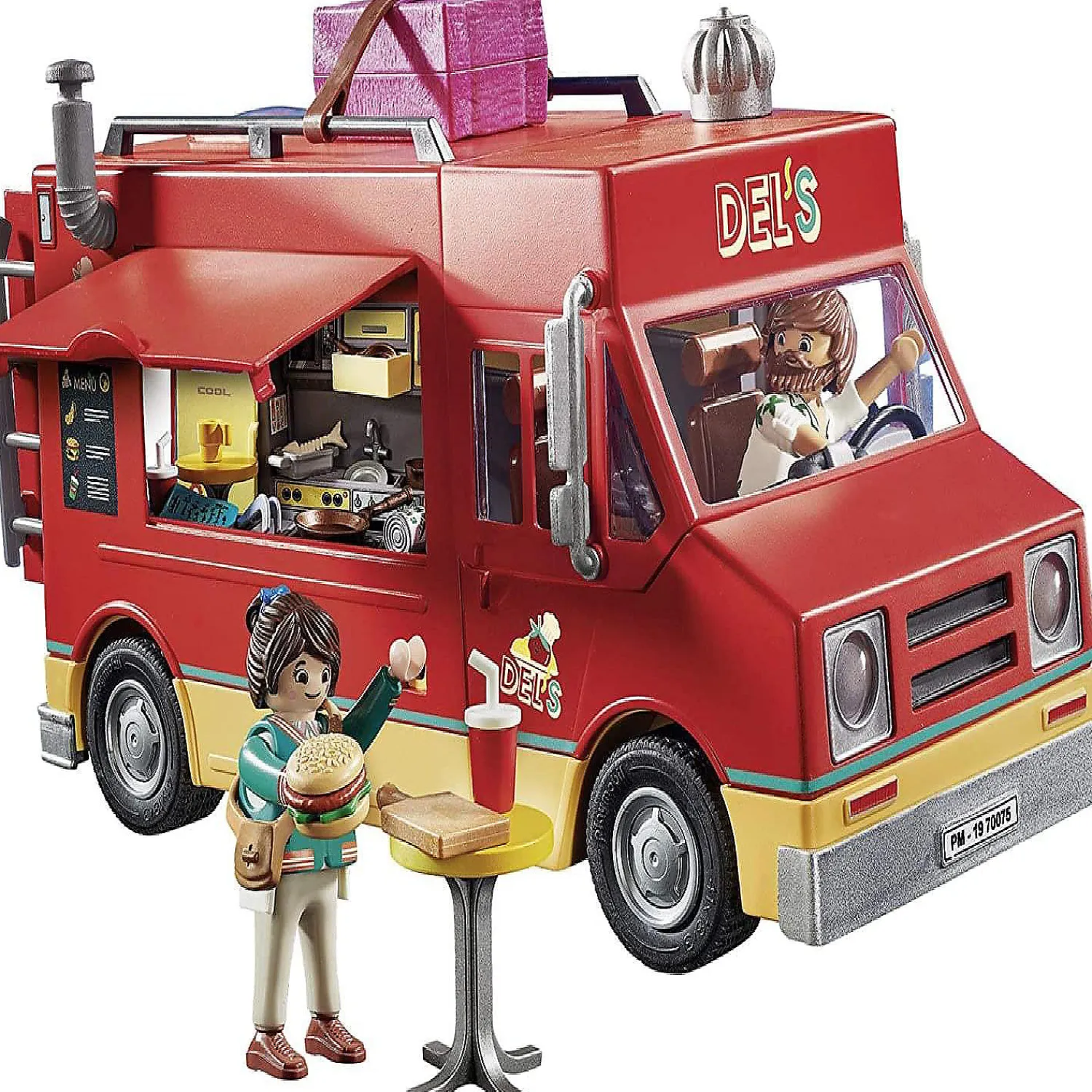 playmobil_the_movie__dels_0.webp Oriental Trading Building Blocks*Playmobil The Movie 70075 Del's Food Truck Building Set 110 Pieces