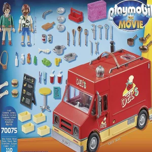 Oriental Trading Building Blocks*Playmobil The Movie 70075 Del's Food Truck Building Set 110 Pieces