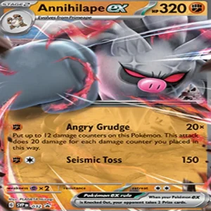 Oriental Trading Playing Cards*Pokemon Tcg Annihilape Ex Box 4 Booster Packs Promo Trading Card Game
