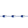 Pool Central 25' Blue And White Safety Depth Marker Rope With Floating Buoys<Oriental Trading Sale