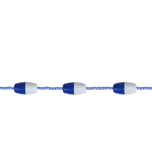 Pool Central 25' Blue And White Safety Depth Marker Rope With Floating Buoys<Oriental Trading Sale