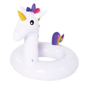Pool Central 58" Rainbow Unicorn Inflatable Swimming Pool Ring<Oriental Trading Sale