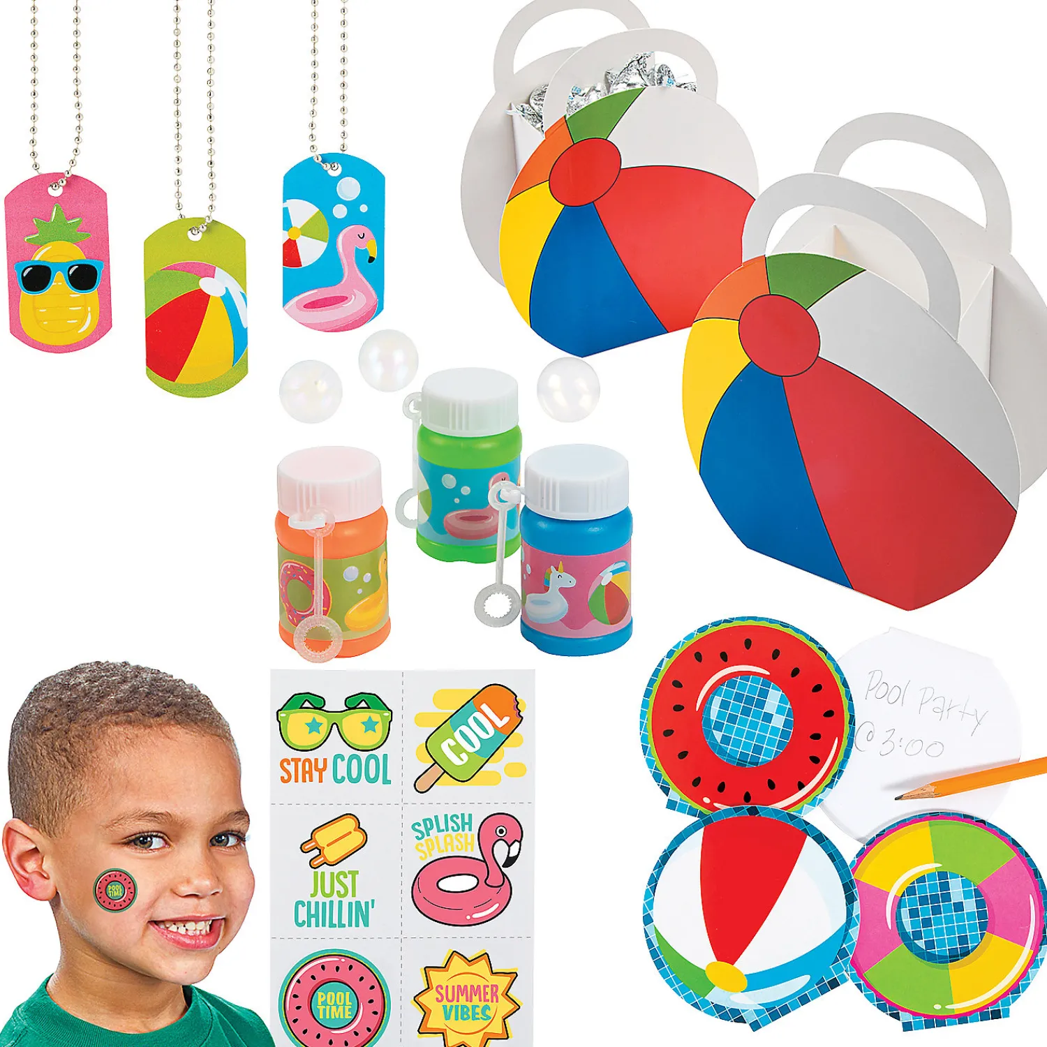 pool_party_favor_kit_for__0.webp Oriental Trading Temporary Tattoos*Pool Party Favor Kit For 12 Guests