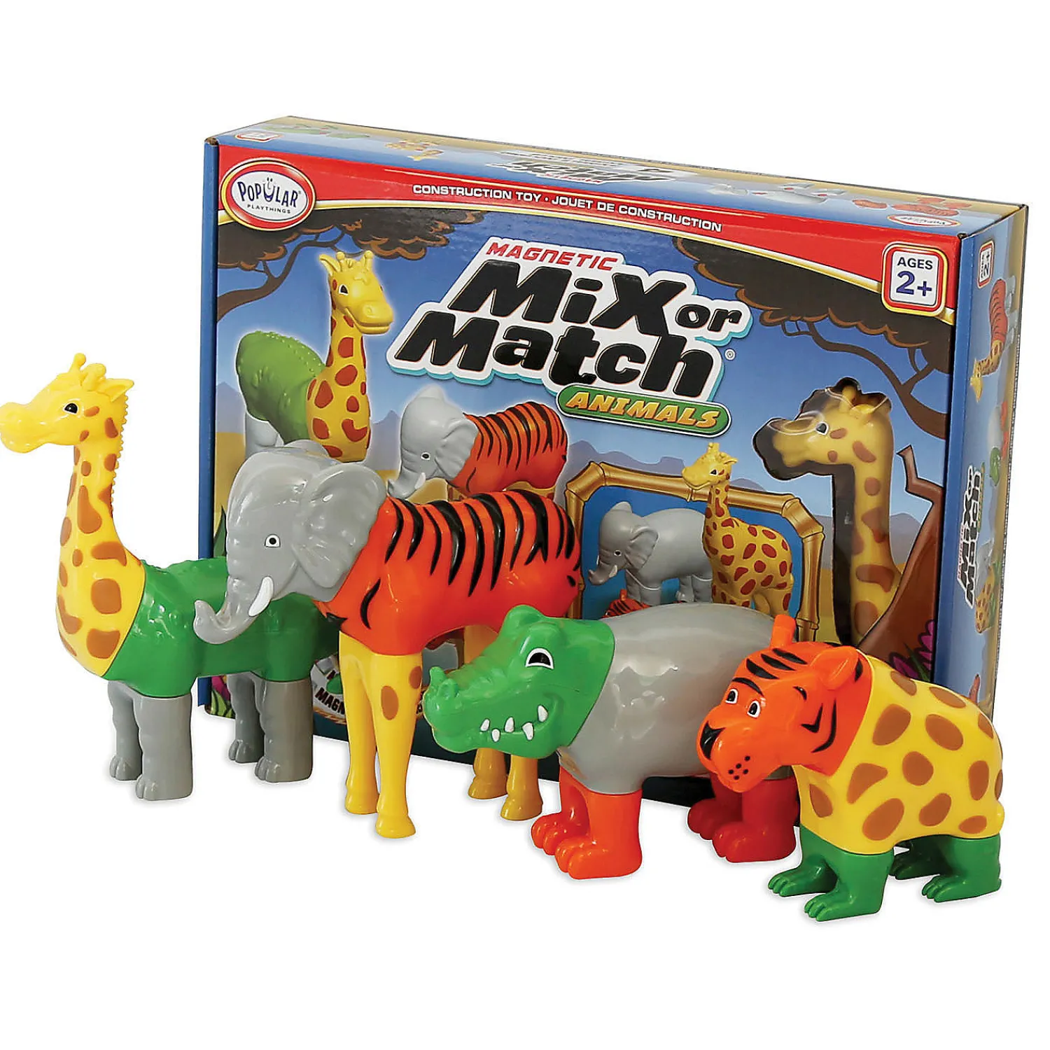 popular_playthings_magnet_0.webp Oriental Trading Play Sets*Popular Playthings Magnetic Mix Or Match® Animals