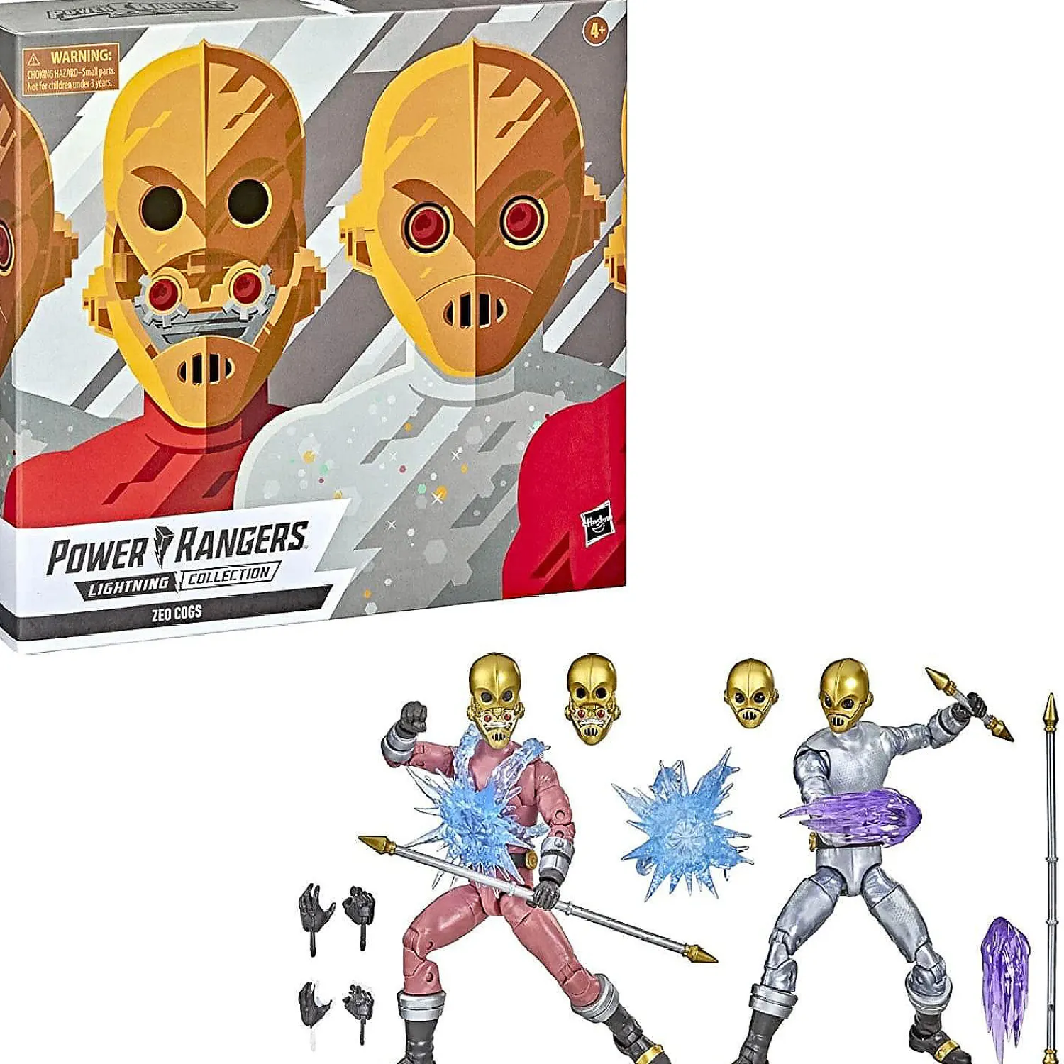 power_rangers_lightning_c_1.webp Oriental Trading Character Toys*Power Rangers Lightning Collection Zeo Cogs Action Figure 2 Pack
