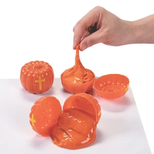 Putty-Filled Christian Pumpkin Toys - 24 Pc.<Oriental Trading Outlet