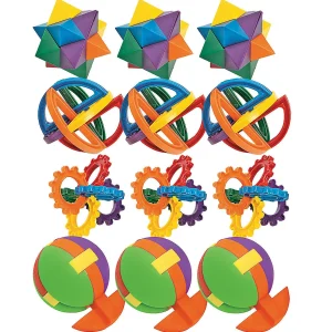 Oriental Trading Puzzles*Puzzle Balls - 12 Pc.