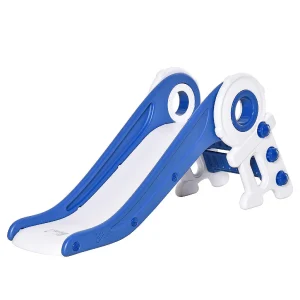 Qaba Folding Kids Slide Activity Freestanding Climber For Ages 1 3 Years Indoor And Outdoor Exercise Playset Toy Center With Cartoon Astronaut Shape Blue<Oriental Trading Discount
