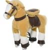 Qaba Ride On Walking Rolling Kids Horse With Easy Rolling Wheels Soft Huggable Body And A Large Size For Kids 3 8 Years<Oriental Trading Clearance